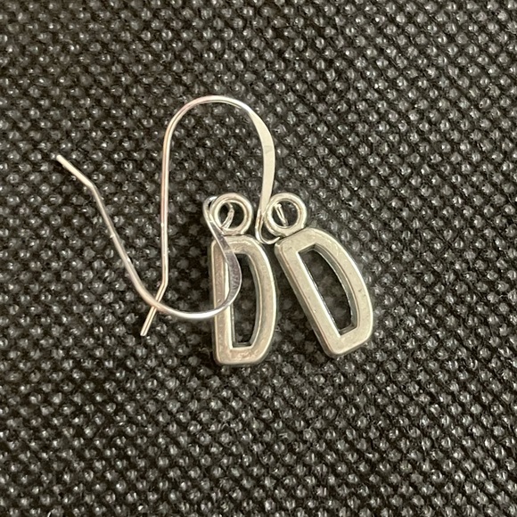 Necklace and Earrings Initial Set (“D”) - Picture 2 of 3